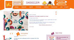 Desktop Screenshot of dadoclem.fr